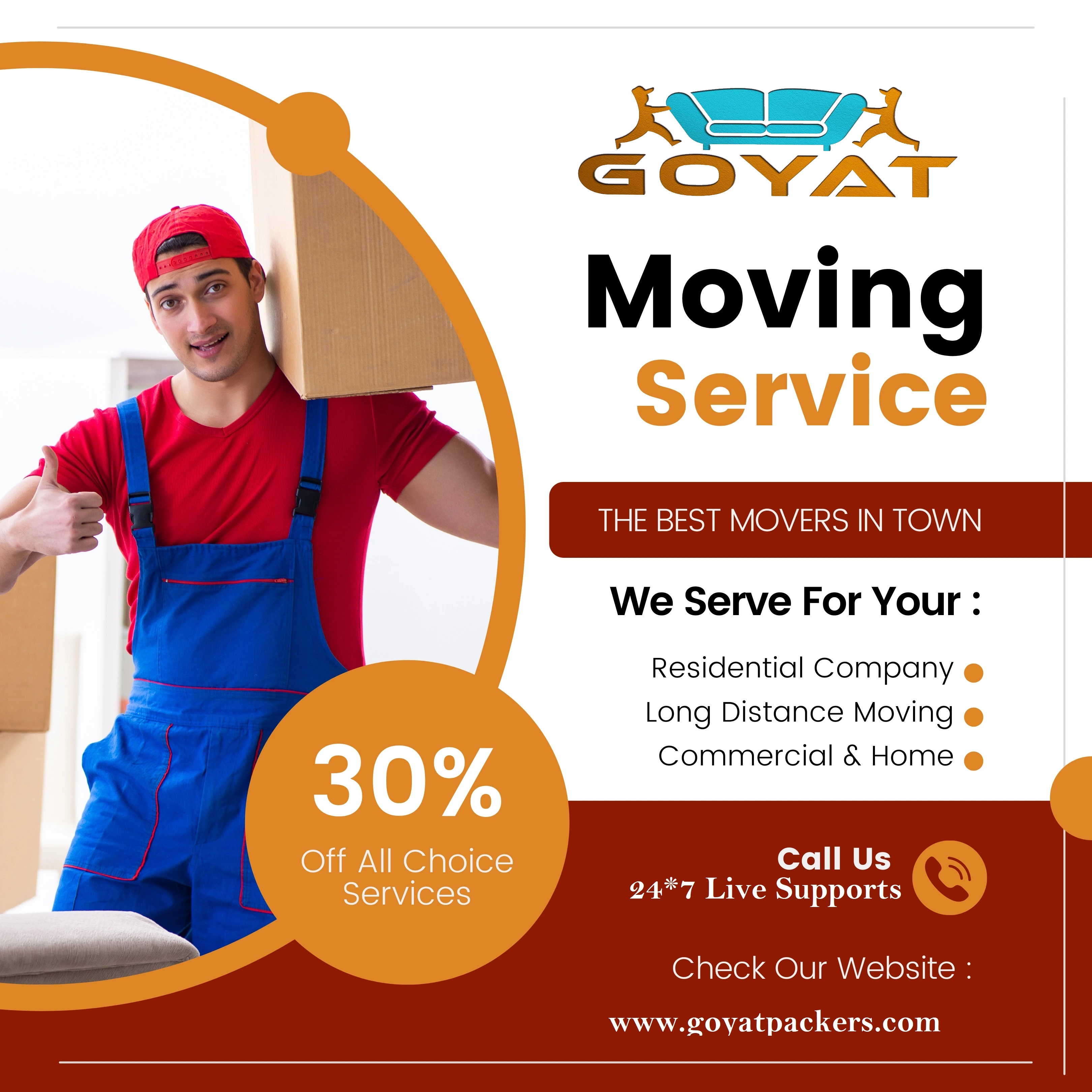 Goyat packers and movers services
